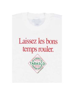 White Laissez Les Bon Temps Rouler T-Shirt