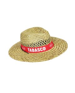 Logo Straw Hat w/ Red Band