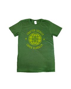 Front Stamp 'Loved Globally' T-Shirt