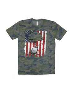 Hot Sauce Dog Tag Camo T-shirt - Small